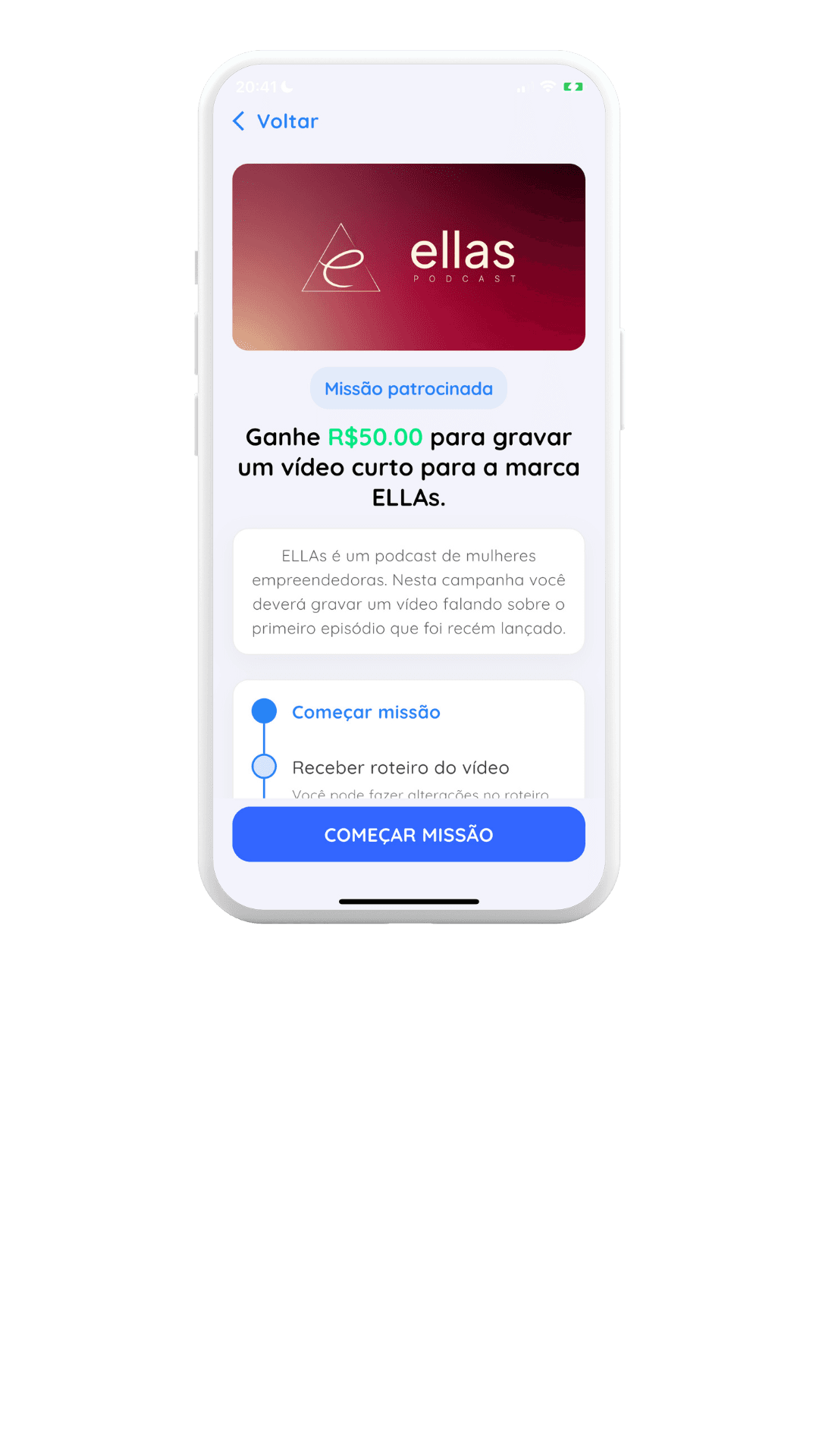 Missões patrocinadas